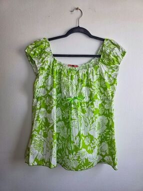 Vintage Y2K Soprano Milkmaid Babydoll Top